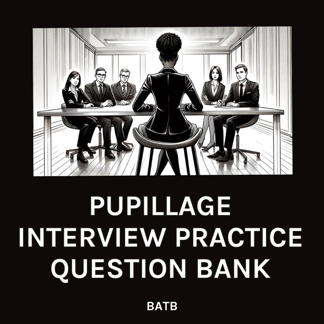 Pupillage Applications and Interviews