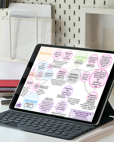 Civil Litigation Timeline Worksheet (from Pre-Action to Disclosure) - SHOP BATB